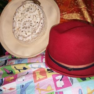 2 PHENOMENAL VINTAGE HATS